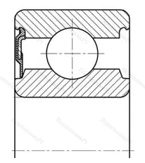 Модификация подшипника 2В0-20803АК2 размер 17x47x15,5