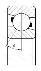 Подшипник 7300 B размер 10x35x11