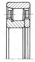 Подшипник  142316 размер 80x170x39 от производителя  ГПЗ-3