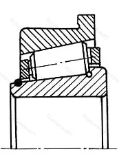 Подшипник  3067206 (33206R) размер 30x62x25