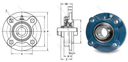 Подшипниковый узел UCFC 204 в Калуге