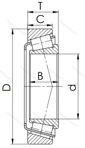 Конический роликовый подшипник 7507 A (32207) в Калуге