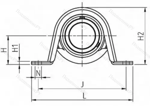 Подшипниковый узел USPP 201 в Калуге