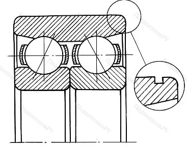 Модификация подшипника 156704Е2 размер 20x50x20,6