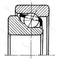 Модификация подшипника 916907Е размер 35,32x71,83x17,5