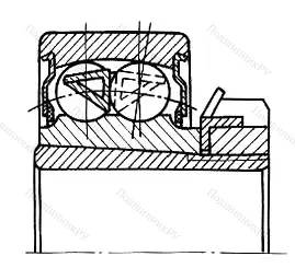 Подшипник 2209E-2RS 1K+H 309 