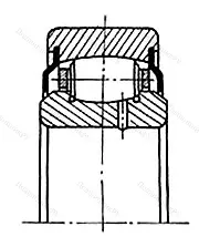 Подшипник  383703 размер 17x45x15/18