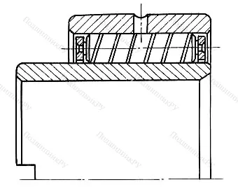 Модификация подшипника 15725 размер 125x230x120