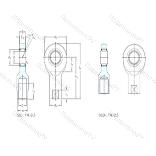 Подшипник скольжения сферический SIL 70TXE-2LS