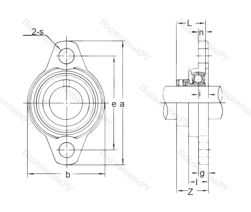 Подшипниковый узел UFL 002 ASAHI в Калуге