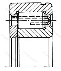 Подшипник  692207 размер 35x72x17