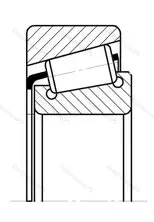 Модификация подшипника 27313 размер 65x140x36 ГОСТ 520-89