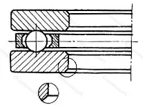 Подшипник  15689/670 (510/670) размер 670x730x45