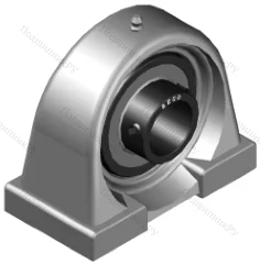 Высокотемпературный подшипниковый узел UCPA 201 BHTS ZZ 280°