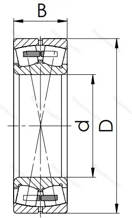 Сферический роликовый подшипник 3615 Н (22315 MBW 33)