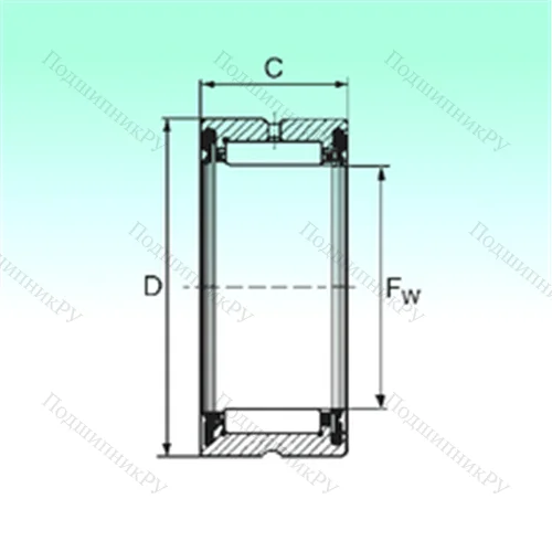 Подшипник игольчатый радиальный RNA 4909 2RS
