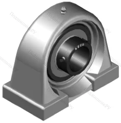 Высокотемпературный подшипниковый узел UCPA 201 BHTS ZZ GR CG 350°