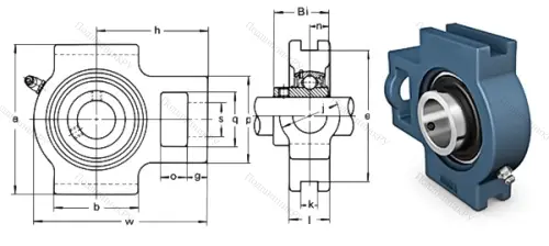 Подшипниковый узел UCT 210 в Калуге
