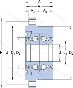 Подшипник FBSA 210/DF