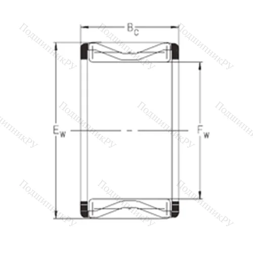 Подшипник игольчатый радиальный C 485416