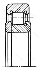 Подшипник  492701 размер 12x37x17