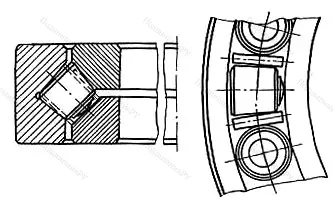 Подшипник  76692/560 размер 560x750x85