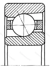 Подшипник  26905 размер 25,4x58,753x17,2