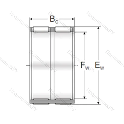 Подшипник игольчатый радиальный K 72X 83X 42,5ZW