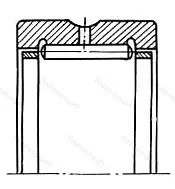Модификация подшипника 4254913 размер 72x90x25