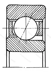Модификация подшипника 4-76101БТ размер 12x28x8