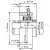 Подшипниковый узел UCFL 212 - Вал: 60 мм