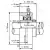 Подшипниковый узел UCFL 211 - Вал: 55 мм Подшипниковый узел UCFL 211 - Вал: 55 мм