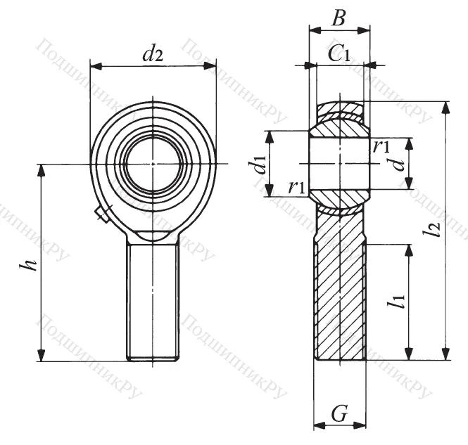 Шарнирная головка POS 5 A