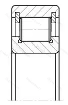 Подшипник  NCL 409 (102409) 