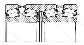 Подшипник  534480 (2077152) размер 260x400x345