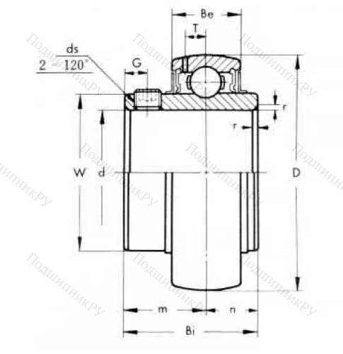 Корпусный подшипник UC 211-32 ASAHI в Калуге