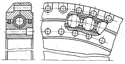 Подшипник  3689/1085 размер 1085x1300x70 от производителя  ЕПК
