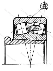 Модификация подшипника 40-73617 