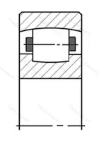 Подшипник  23306 размер 30x72x19