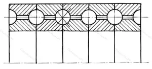Подшипник  296710 размер 50x88x175