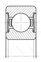 Модификация подшипника 70-80200К1С2 размер 10x30x9