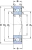 Подшипник S 71915 CB/HCP 4A