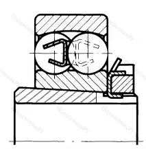 Подшипник  11612 (2313K+H 2313) 