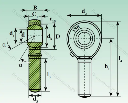 Шарнирная головка TSML 12 в Калуге