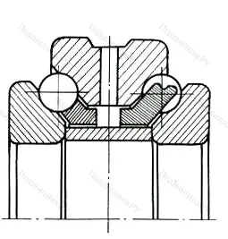 Модификация подшипника 2-178812Л размер 60x95x44