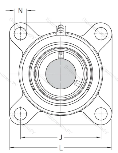 Подшипниковый корпус FY 511 M в Калуге
