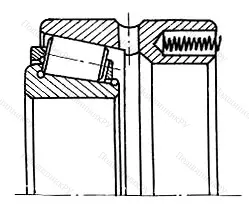 Модификация подшипника 17716Л4 размер 80x140x77,07 ГОСТ 520-89 от производителя  ЕПК