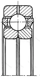 Подшипник  176228 (QJ 228) размер 140x250x42