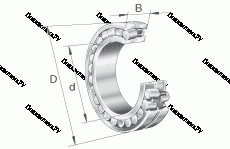 Подшипник 23236-E 1A-M