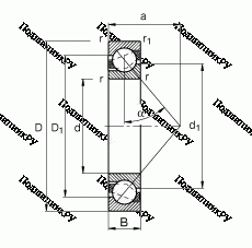 7015A 5TRV 1VSUMP 3 радиально-упорный шпиндельный подшипник
